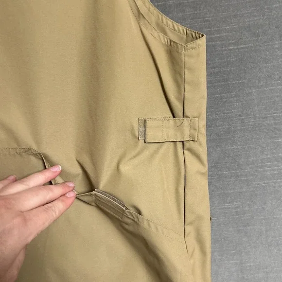 Vintage Domke PhoTOGS Utility Cargo Vest Full Zip Photography 3XL Traveler Hood